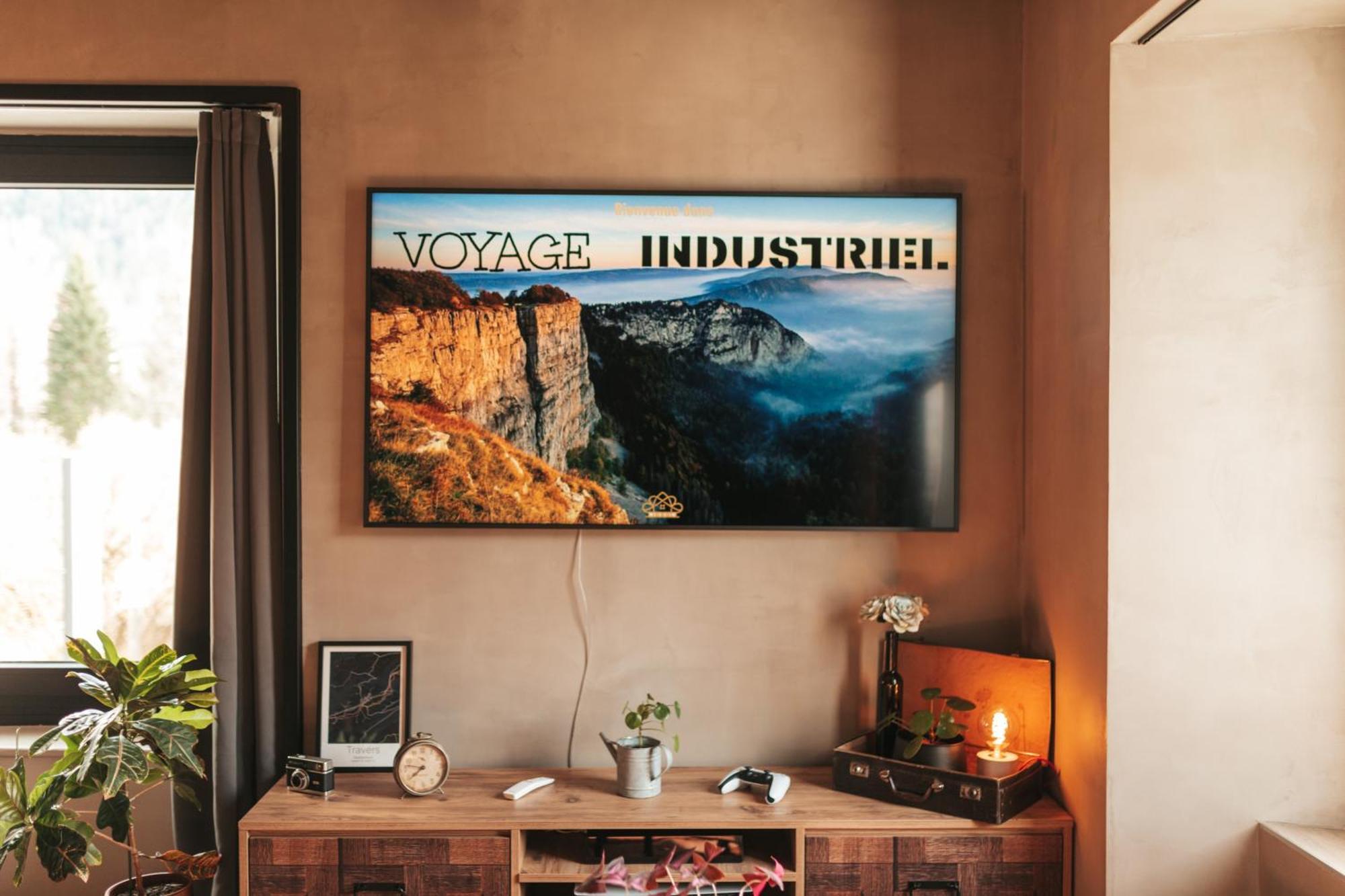 Appartement Thematique: Voyage Industriel Travers Экстерьер фото